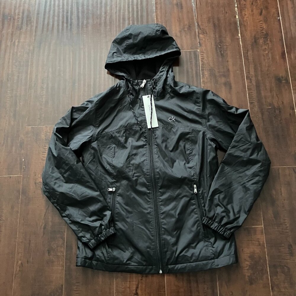 Calvin Klein Ladies' Fleece Lined Windbreaker - XXL